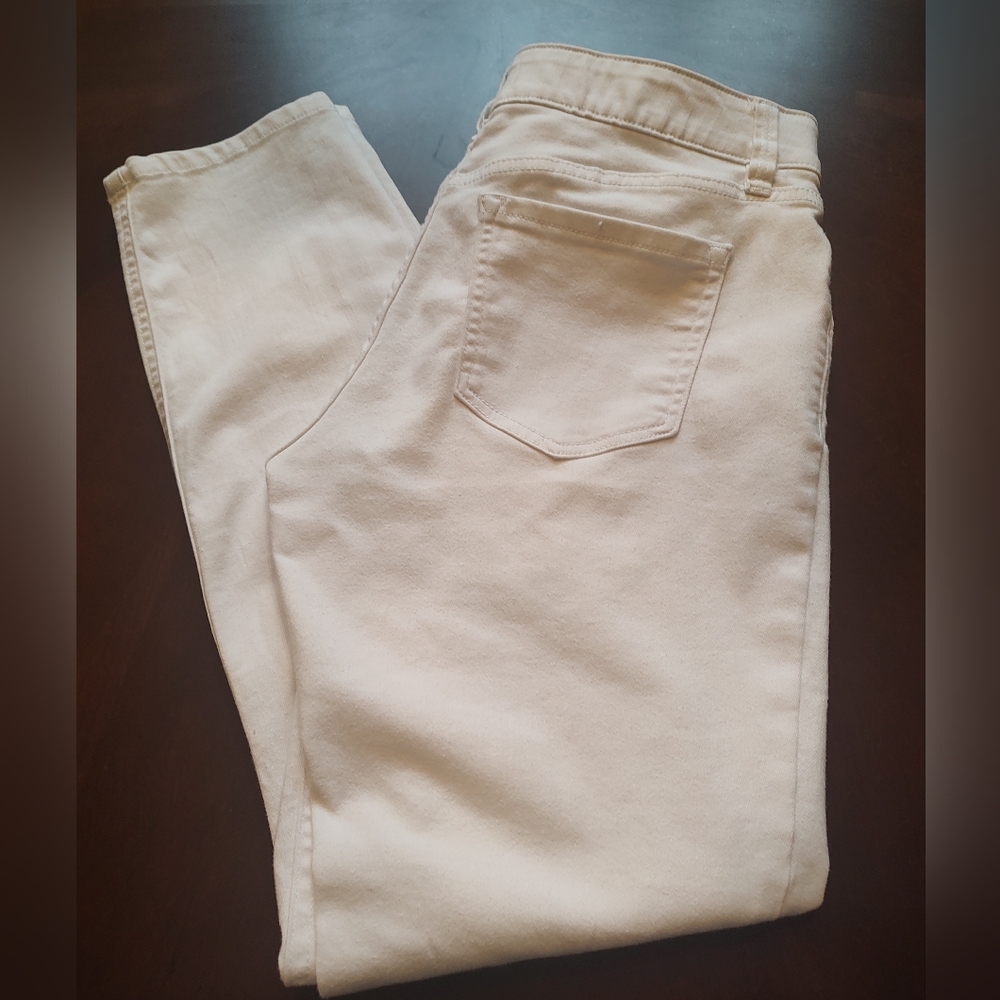 Liz Claiborne White Skinny Jeans
